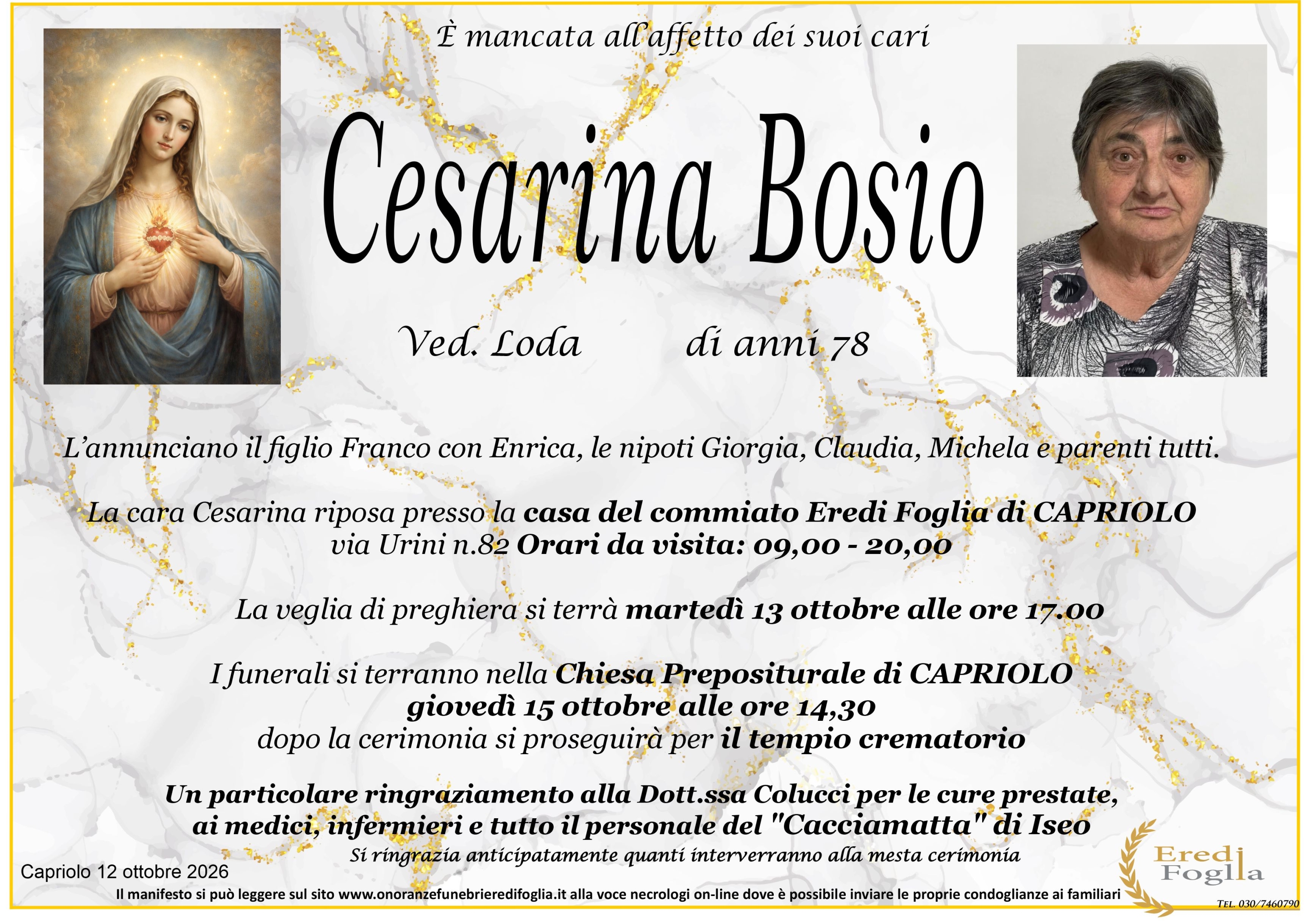Cesarina Bosio