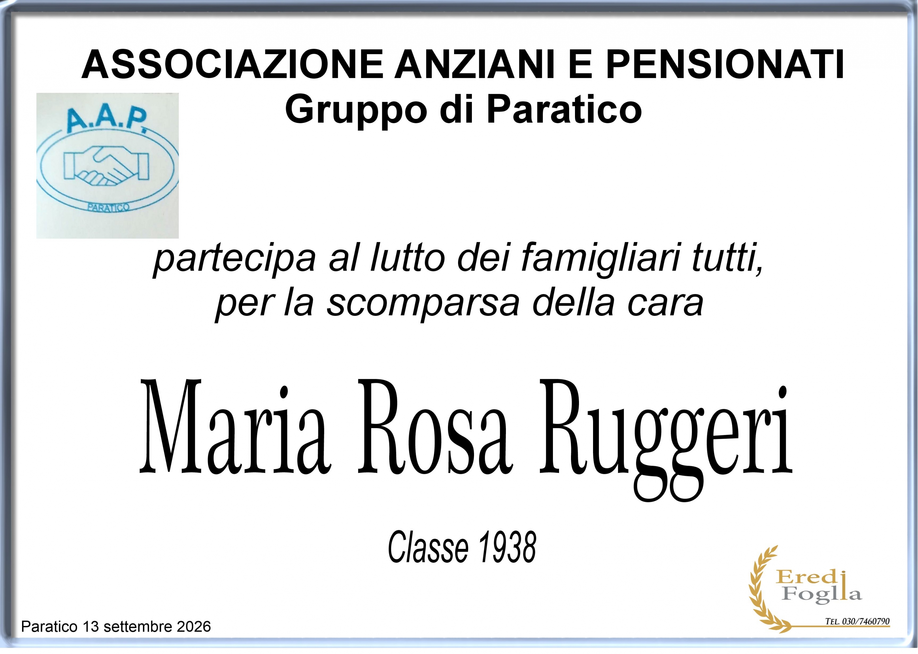 Maria Rosa Ruggeri