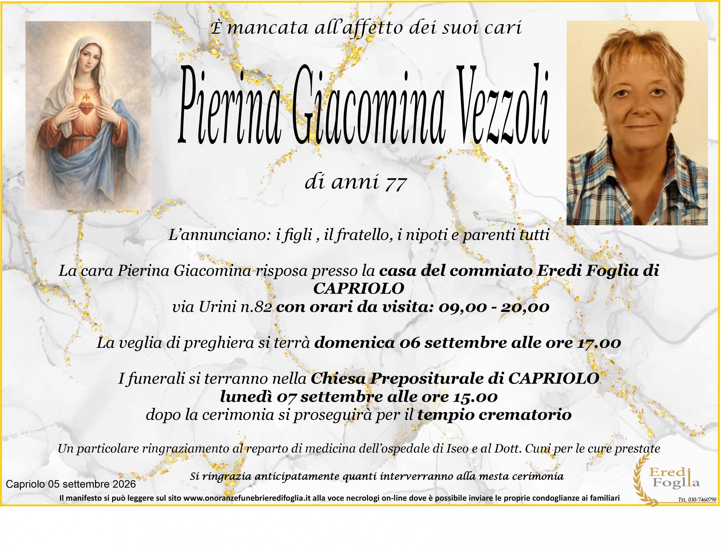 Pierina Giacomina Vezzoli