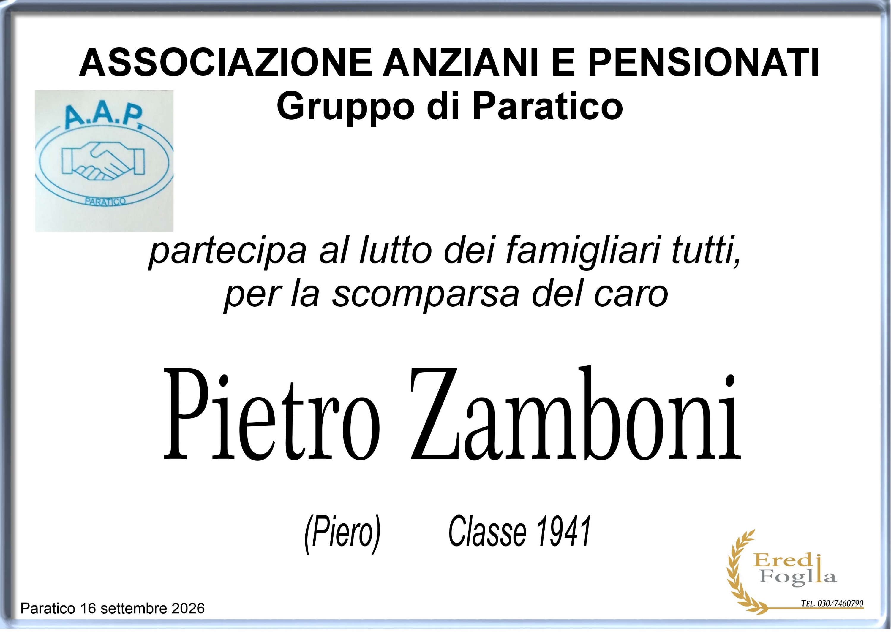 Pietro Zamboni (Piero)